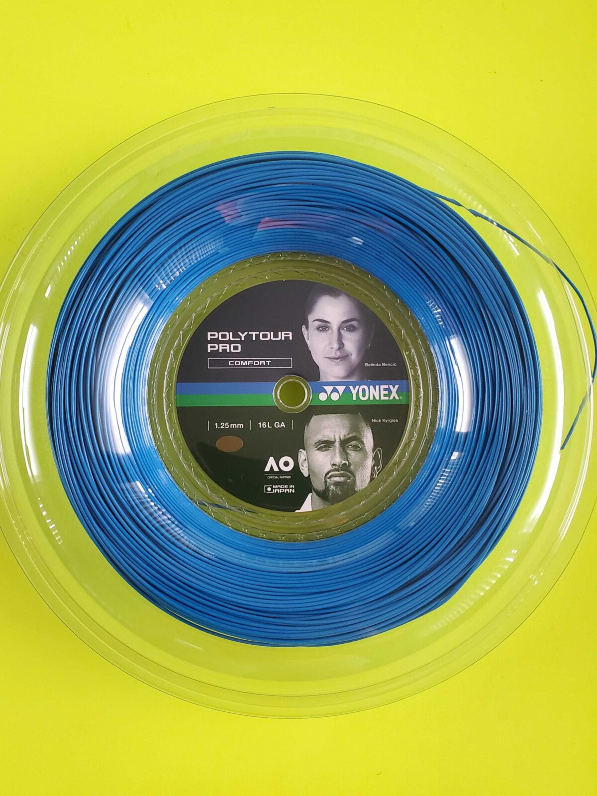 Yonex Poly Tour Pro 16L -1.25mm BLUE - Tennis / Squash String set (-)