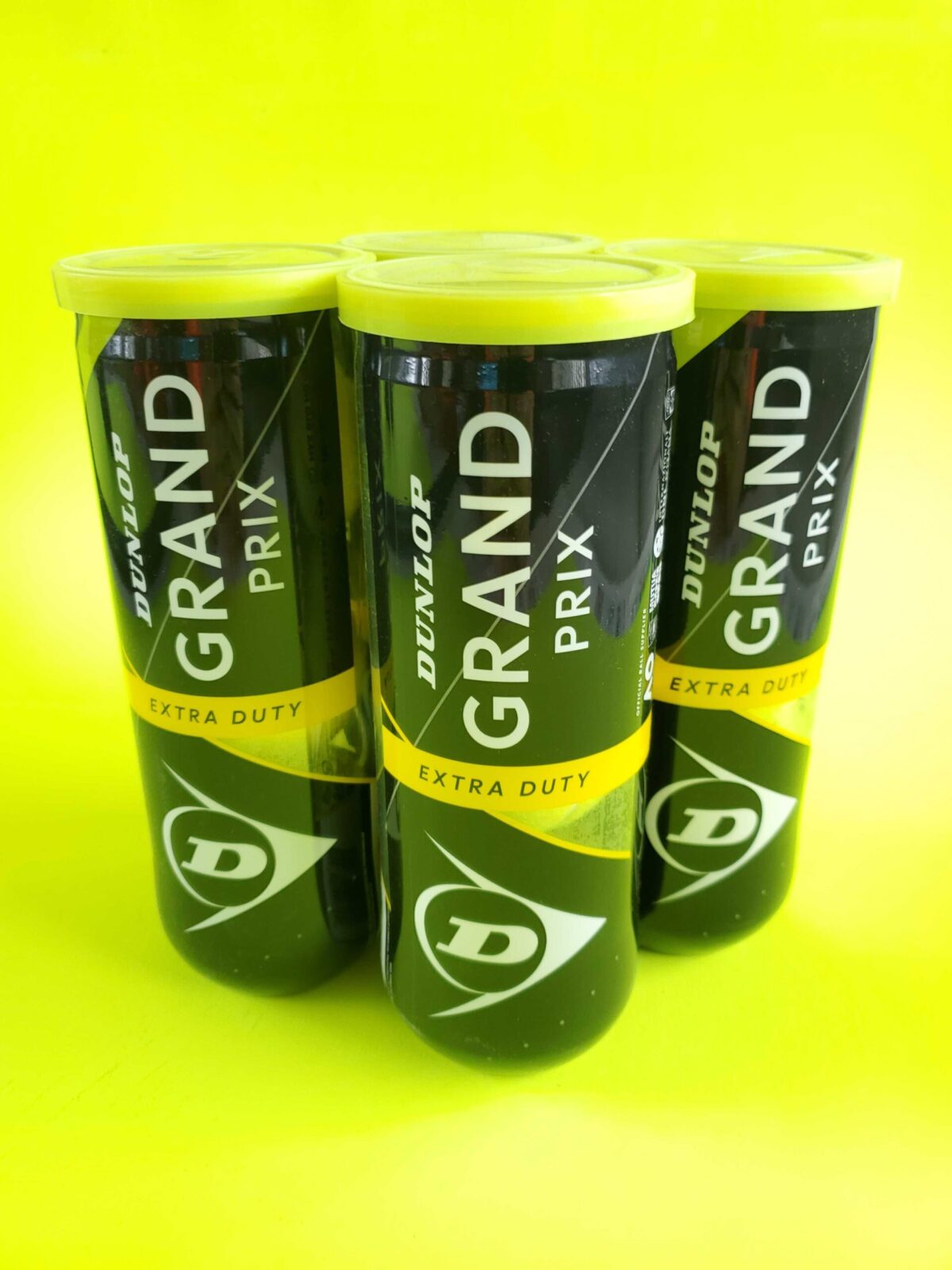 1 DUNLOP TENNIS BALLS pack of 4 cans (3balls each)