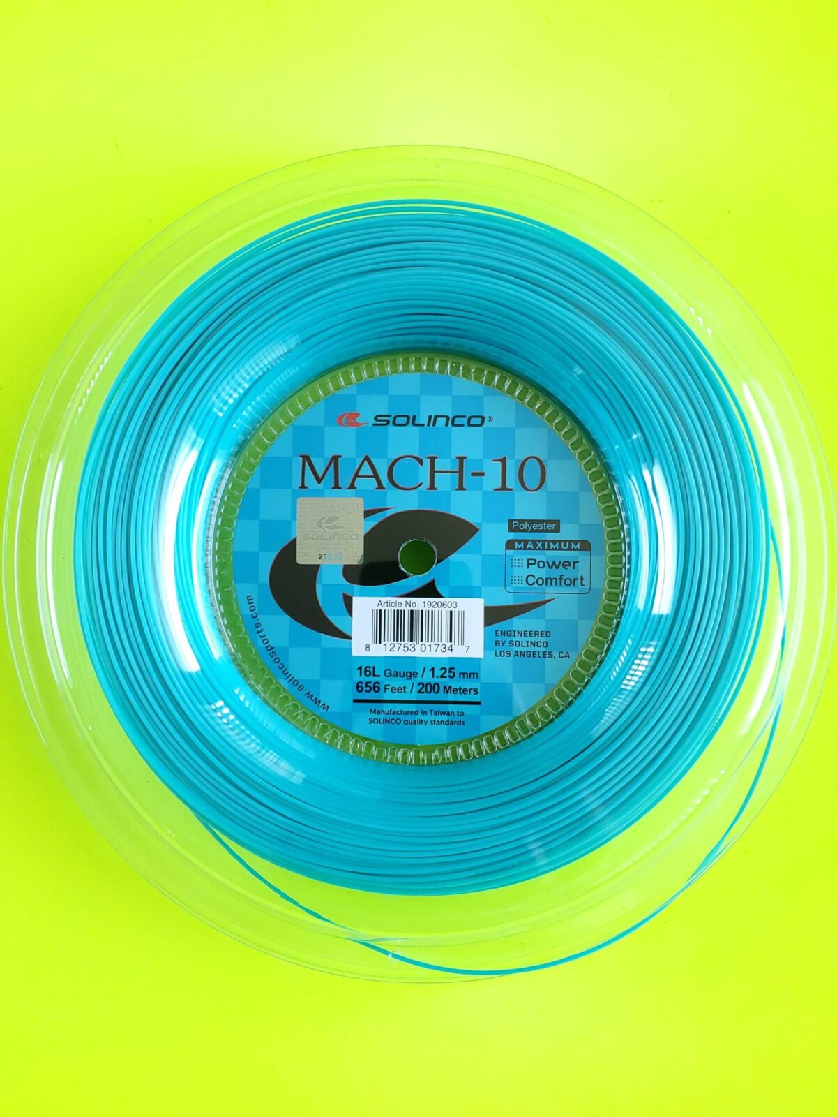3 Solinco MACH-10 16L -1.25mm - String set (-)