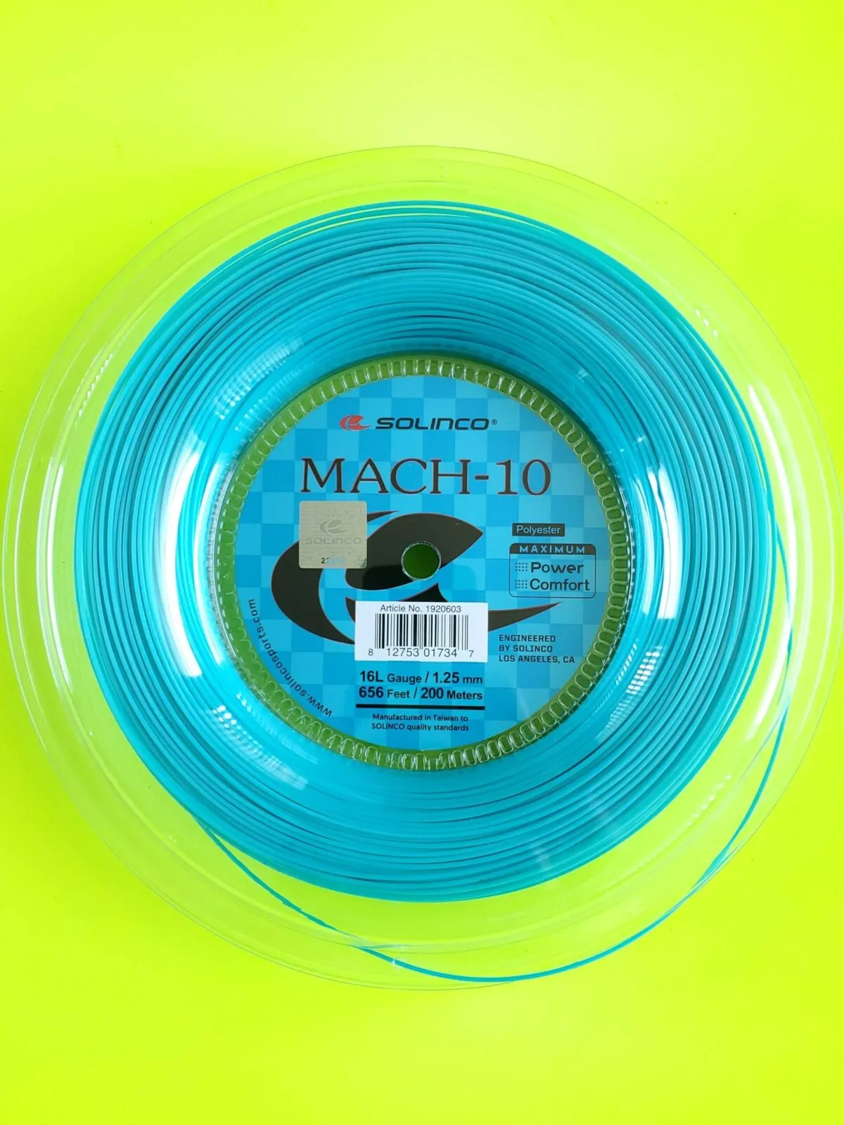 3 Solinco MACH-10 16L -1.25mm - String set (-)