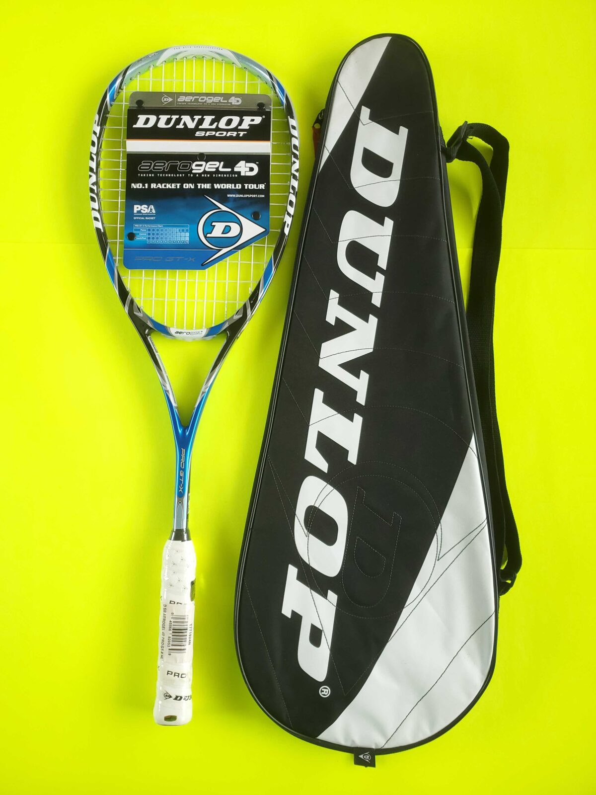 Dunlop aerogel 4D PRO GT-X squash racquet